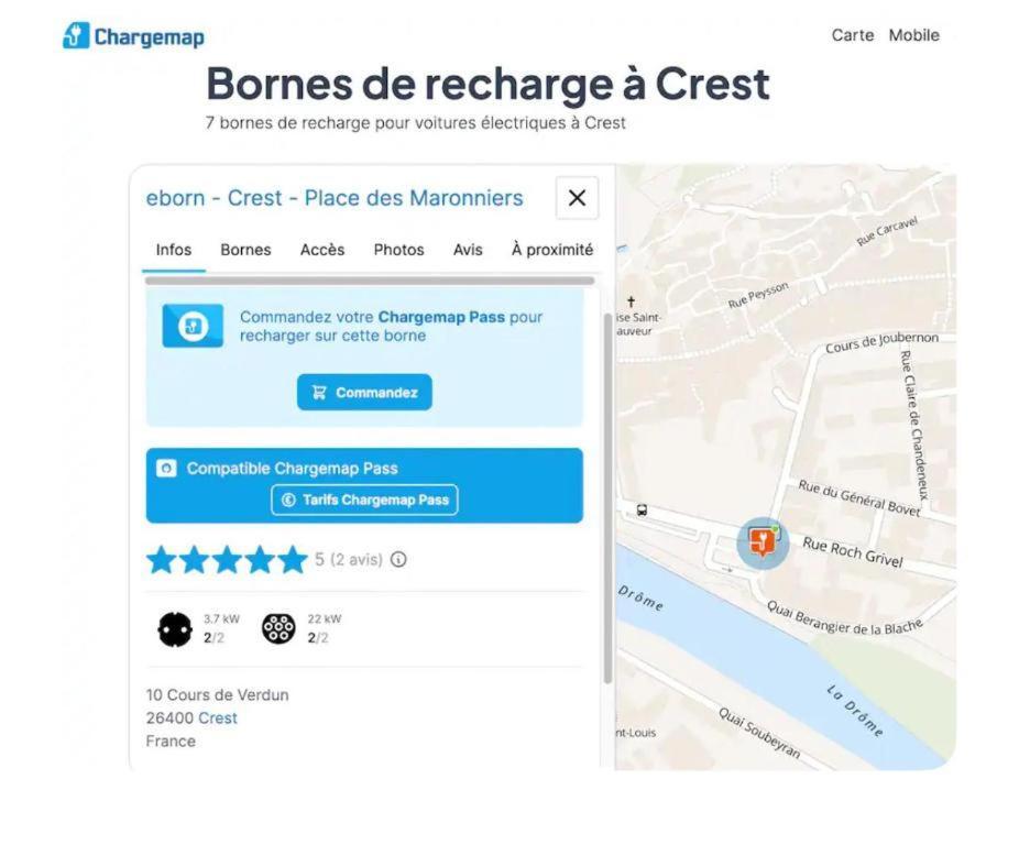 Comme A La Maison Crest Esterno foto
